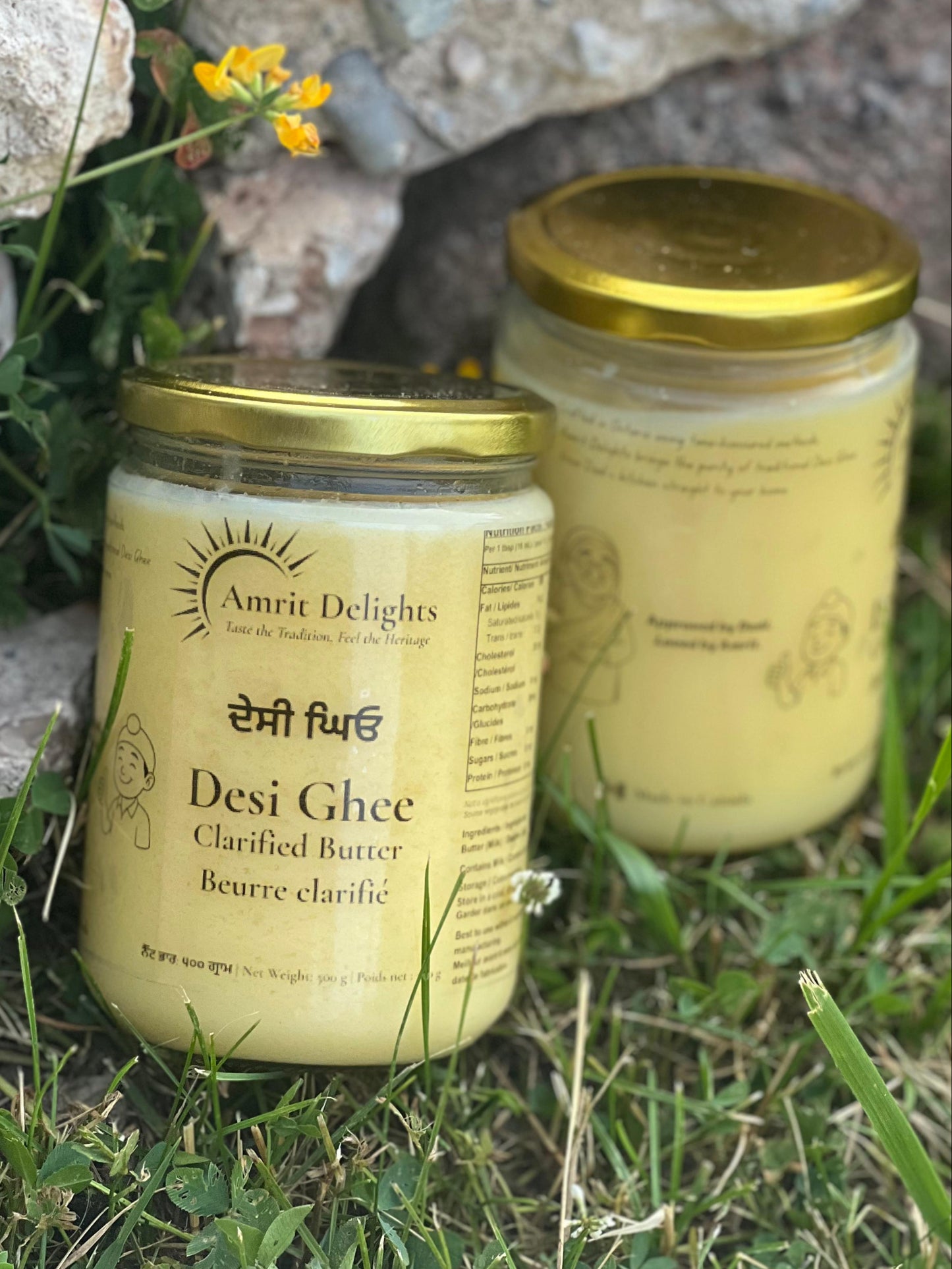 Amrit Delights Desi Ghee (Clarified Butter)